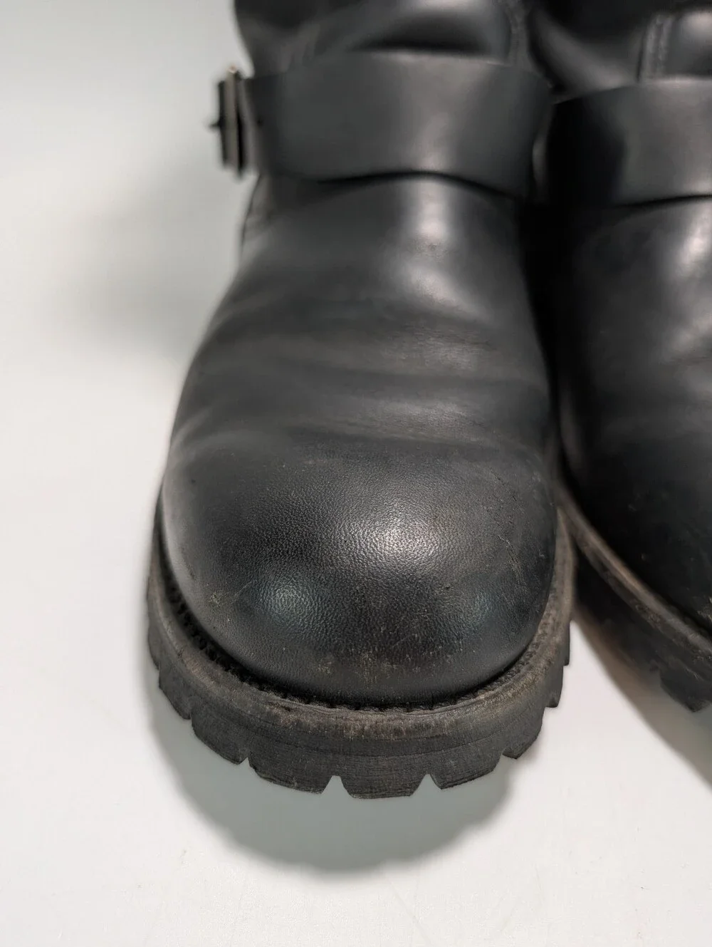 Red Wing Boots Black Engineer Motorcycle Boots 970